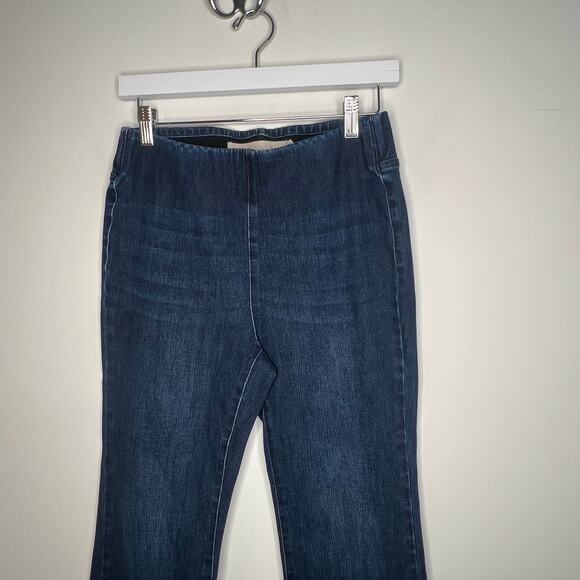 Soft Surroundings Pull On Boot Cut Jeans Size Petite Small - Picture 6 of 7